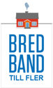 Logotyp för Bredband till fler