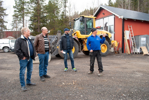 Staffan, Greger, Gabriel och Anders